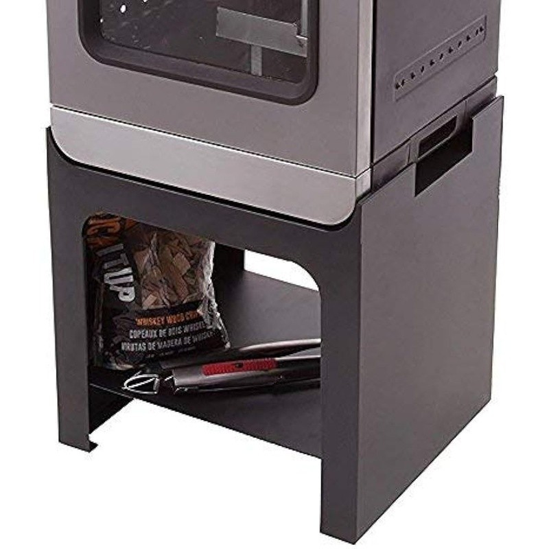 30 inch Electric Smoker Stand Raises Smoker 16 inches Durable Steel Construction