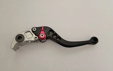 Yamaha YZF 04-08 R1 05-16 R6 CRG Roll-A-Click Adjustable Short Black Brake Lever