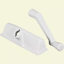 NEW White Diecast Operator Cover and Crank Handle 11/32 in Spline for Windows