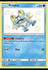 Pokémon TCG Froakie Hidden Fates Shiny Halo Rare SV11/SV94 NM on eBay
