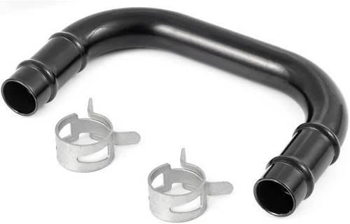 Intake Manifold Crossover Tube Boost Bottle + Clip For Yamaha Banshee 350 YFZ350 - Picture 3 of 4