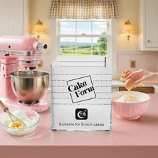 Adjustable Square Cake Ring Mold Retractable Mousse Cake Ring Acrylic Circle