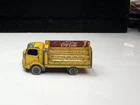 1960s Coca Cola Matchbox Lesney Karrier Bantam 2 Ton Yellow Delivery Truck # 37