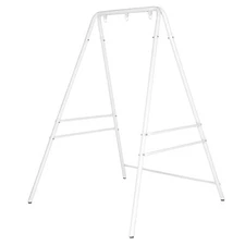Hammock Chair Stand Heavy-Duty 300LBS Multi-Use Swing Stand for Outdoor White US