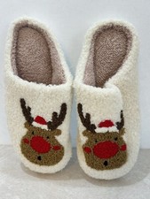 Women s Reindeer Slippers. Sole Measures 20 3/4 Long. New