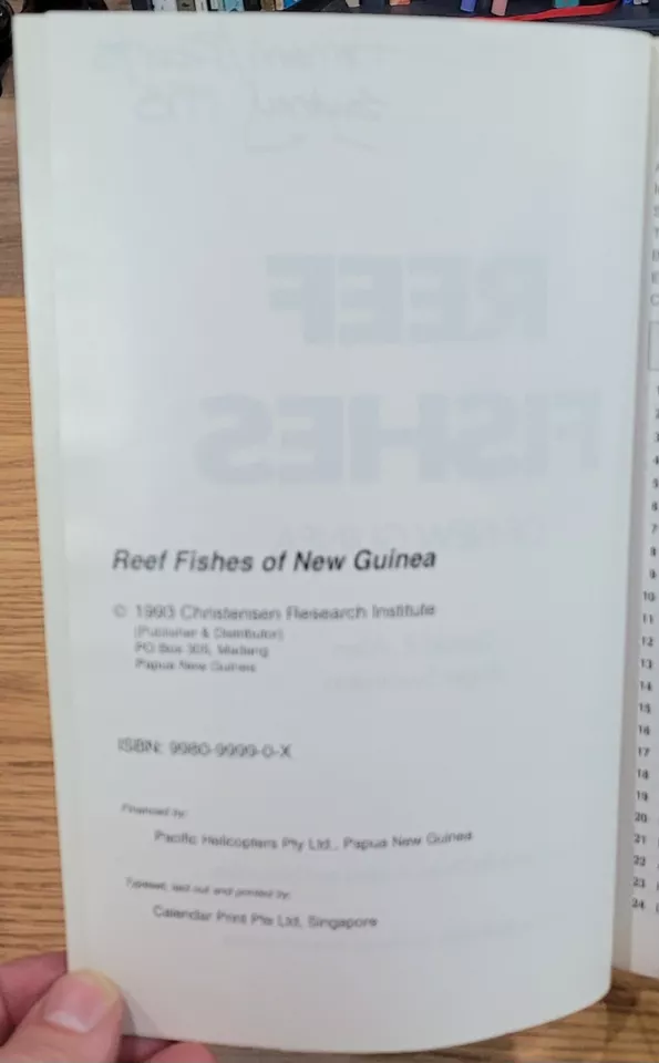Reef Fishes of New Guinea by Gerald R. Allen & Roger Swainston - Image 3 of 4