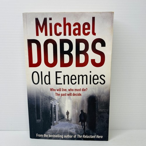 Lote de 2 thriller de suspenso criminal de Michael Dobbs Edge of Madness + Old Enemies PB - Imagen 5 de 10