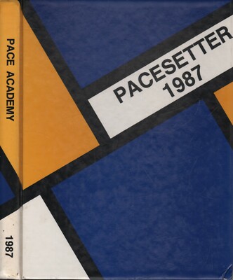 High School Yearbook Atlanta Georgia GA Pace Academy Pacesetter 1987