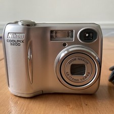 Nikon COOLPIX 3200 3.2MP Digital Camera - Silver