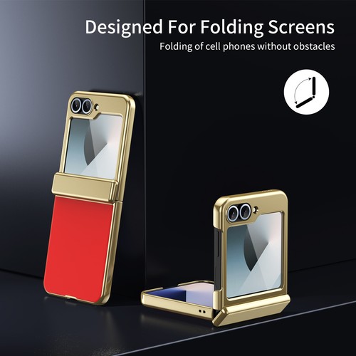 Per Samsung Galaxy Z Flip 6 5 4 3 custodia cerniera antiurto con protezione schermo - Foto 44 di 67