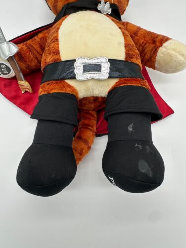 Puss in Boots Build A Bear BAB w/Outfit No Sound Plush Cat - RETIRED - Picture 3 of 9