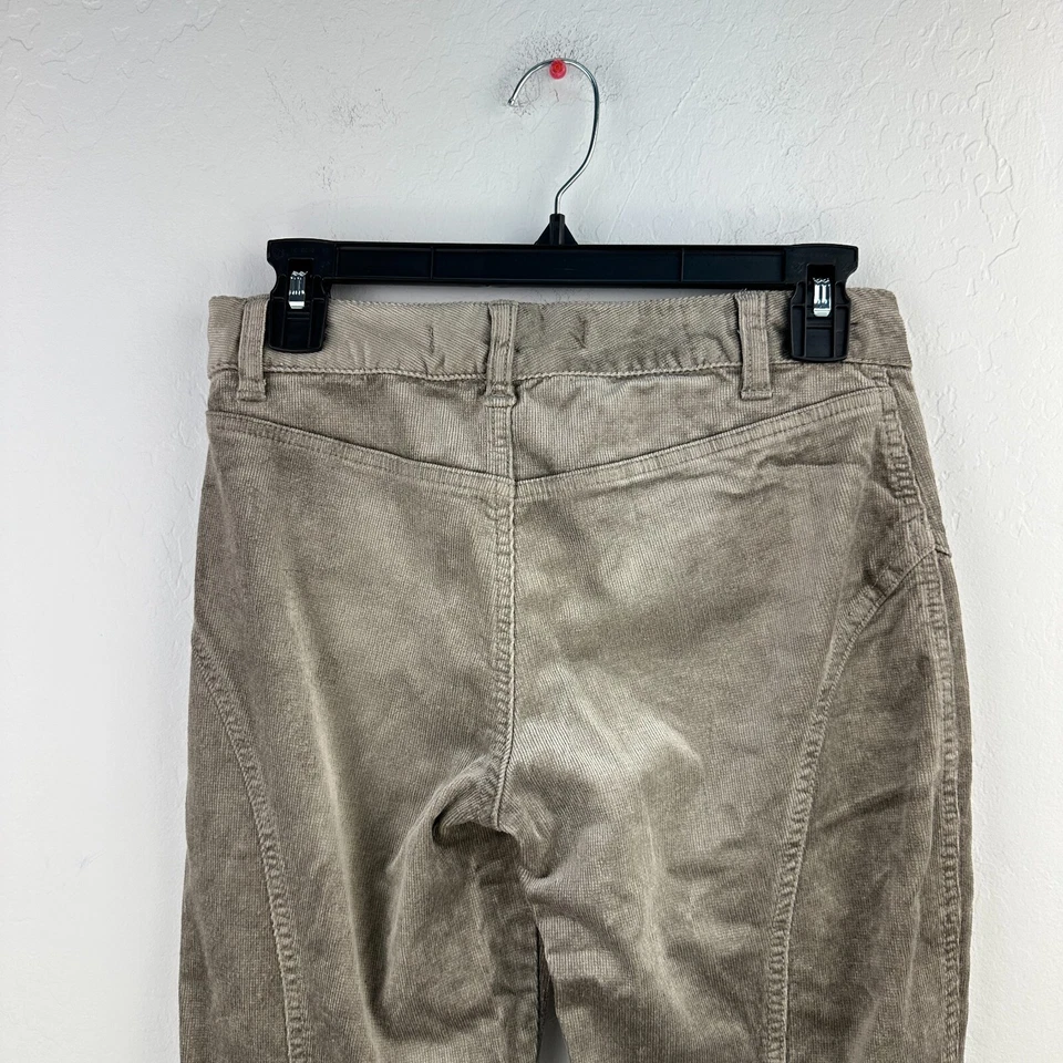Vintage Y2K Express Pants Womens 2 Bronze Precision Fit Corduroy Flared Leg - Image 4 of 4