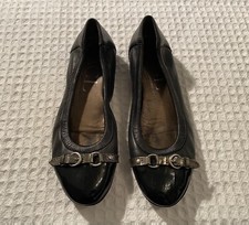 AGL Attilio Giusti Leombruni MONIKA Leather Cap Toe Ballet Ballerina Flats 38 8