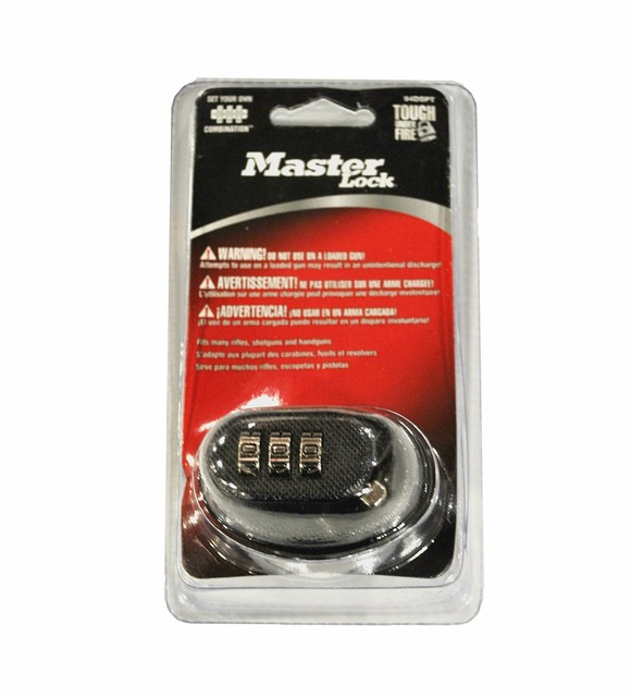 Master Lock 94DSPT Combination Trigger Gun Locks Set of 3 for sale