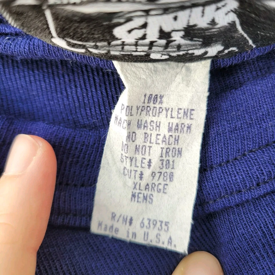 Conjunto de camisa y pantalones térmicos Comfort Skins para hombre XL capa base azul oscuro años 80 90 Foto 3 de 4