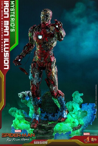 Hot Toys Spider-Man FFH Mysterio's Iron Man Illusion 1/6 Scale Figur auf Lager - Bild 2 von 12