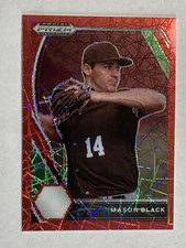 2021 Panini Prizm Draft Picks Red Velocity Mason Black #PDP85