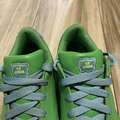 激レア✨️Reebok × ICE CREAM BOARD FLIP 28cm緑 Reebok Board Flip II (2) BBC Ice Cream Shoes, Green/Blue