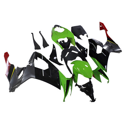For Kawasaki Ninja ZX10R 2008 2009 2010 Fairings Grey Green Black Bodywork Cover