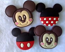 Crocs Charms Minnie Mickey Mouse Sandals Decorations lot of 4