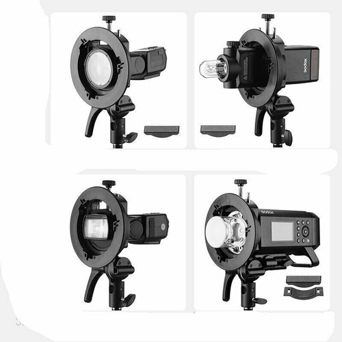 Godox Bowens Mount S2 S-type Flash Bracket Holder for Studio Speedlite Softbox - Picture 11 of 12