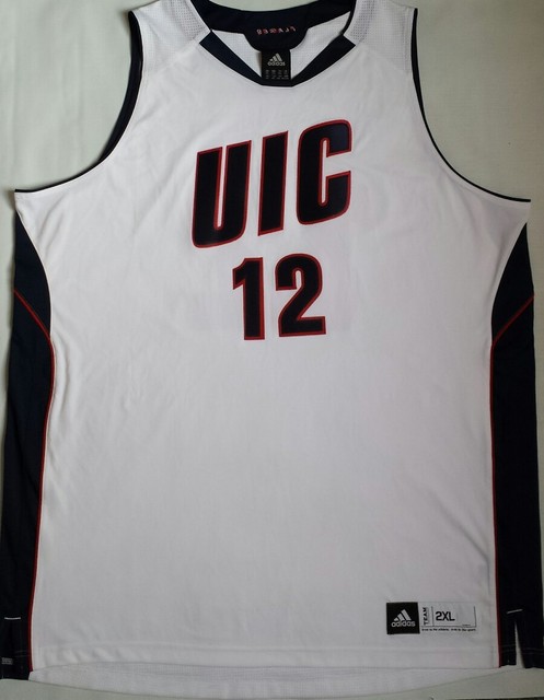 UIC Flames Adidas Basketball Jersey Size XXL | eBay