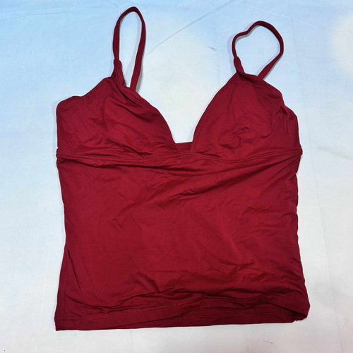 Mujeres Sexy Prendas para el torso Básicas Ajustadas Sin Mangas Cuello en V Profundo Y2K Salir Talla XS - Imagen 3 de 5
