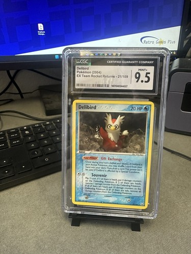 Delibird graded CGC 9.5 for sale on eBay
