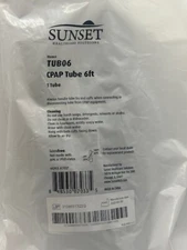 Sunset CPAP Tube 6ft. (1) Tube TUB06 New In Package