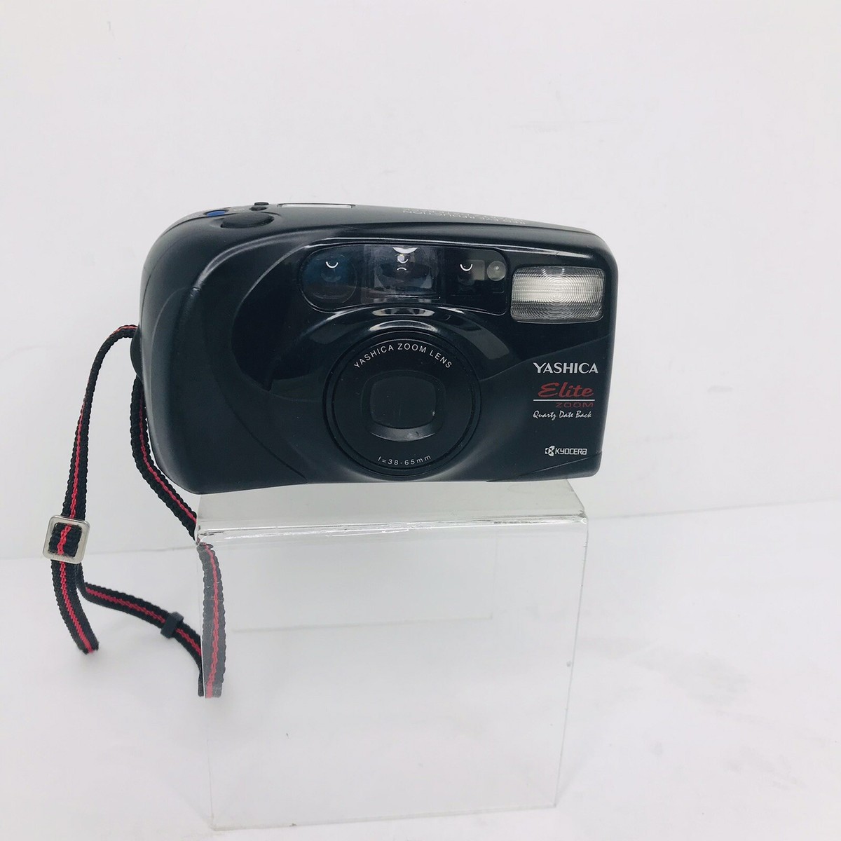 Kyocera Yashica Elite Zoom 35mm Film Point Shoot Camera 38-65mm