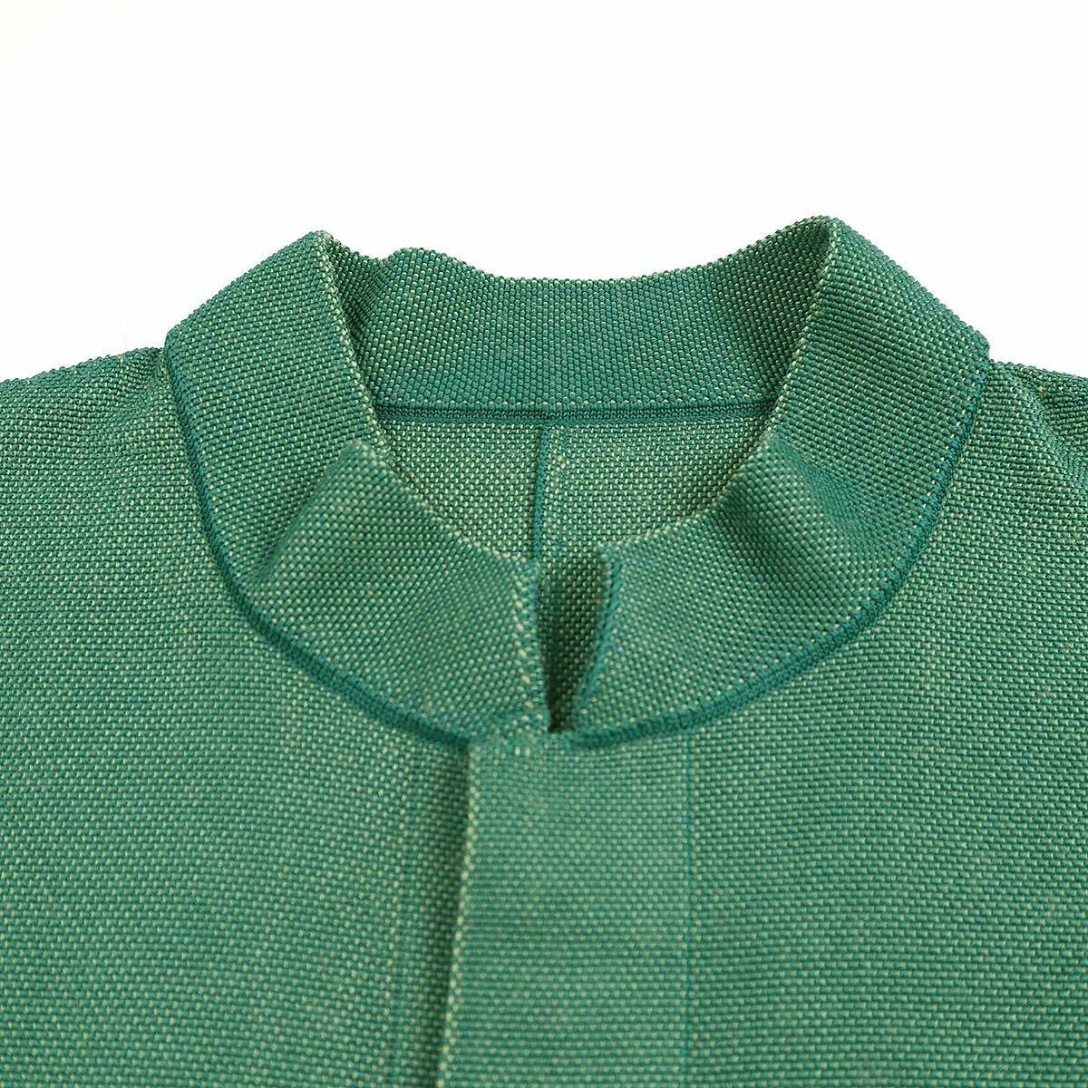 HOMME PLISSE ISSEY MIYAKE men's inlaid knit cardigan green HOMME PLISSE ISSEY MIYAKE men's inlaid knit cardigan green