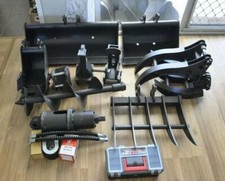 NEW Attachments Grabber,Hammer,Ripper,Rake,Auger,Bucket,Thumb for Mini Exavator