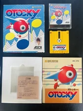 Otocky Nintendo Famicom Disk System Ascii 1987 Japanese Version ASC-OTO Shooter