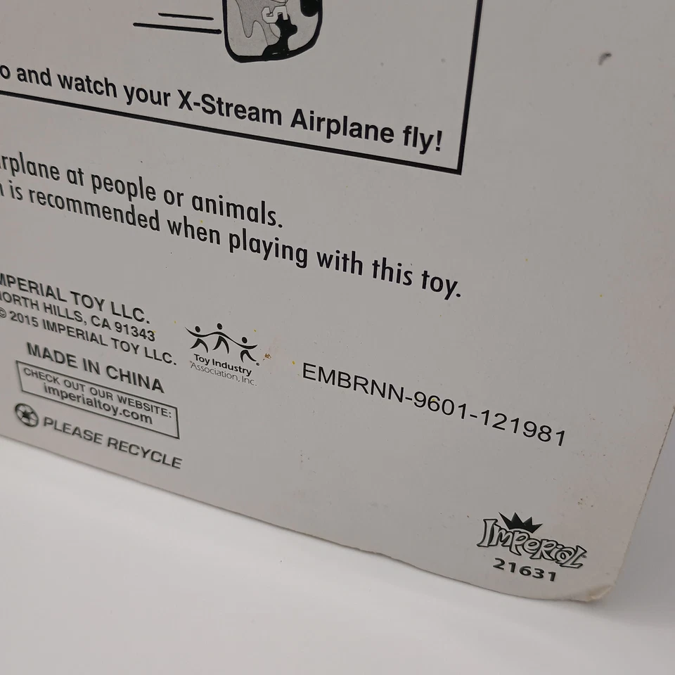 Unopened 3pk Flying Toys 3X-Stream Airplanes Easy to Fly 9" Wingspan Multicolor - Image 3 of 4