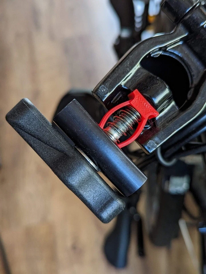 2Pcs Brompton bicycle NEW improved C buckle springs for easy assembly - Image 3 of 4