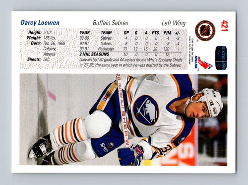 1991 Upper Deck NHL Hockey Cards - Pick A Card - BUY2GET4FREE! - Picture 201 of 243