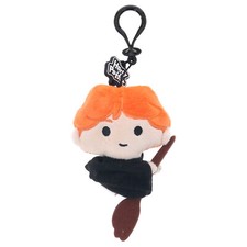 Llaveros De Peluche De Personajes De Harry Potter Ron Weasley Con Escoba