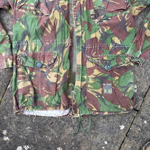 Old School British Army Surplus Dpm Camo Sas Windproof Smock, Gaberdine, 03 - Picture 4 of 6