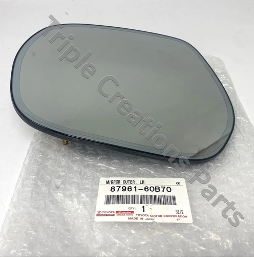 Genuine 8796160B70 Toyota Lexus Mirror Outer LH 87961-60B70 OEM