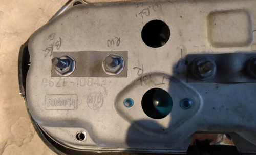 1966 Ford Mustang Instrument cluster-Standard - Picture 6 of 7