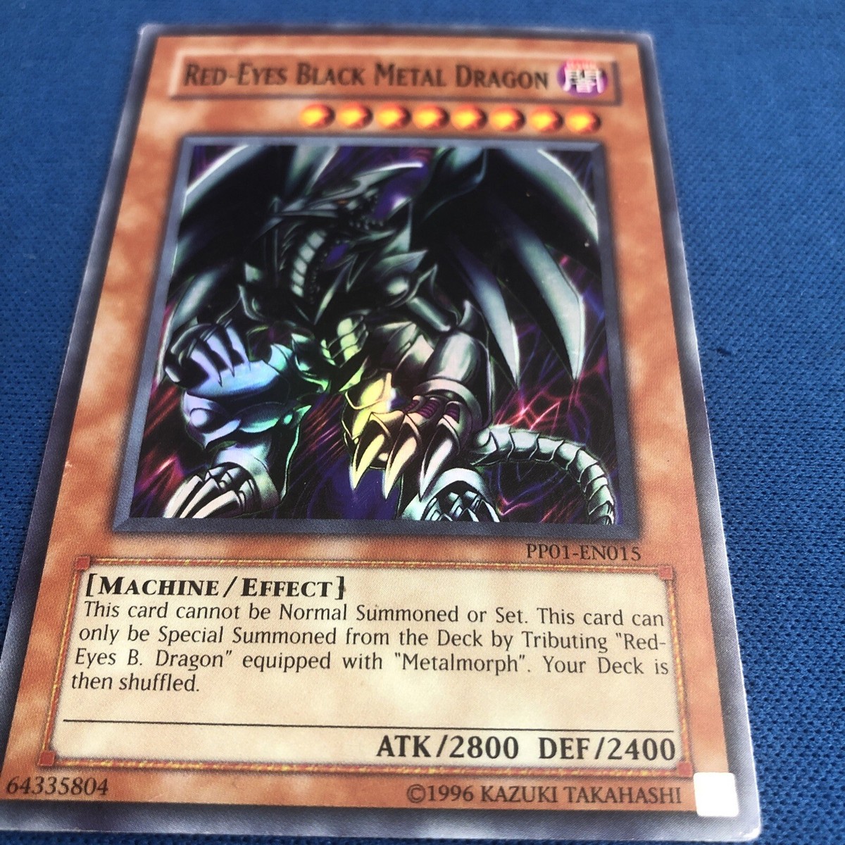 Yu Gi Oh Red Eyes Darkness Metal Dragon Red Eyes Black Metal Dragon
