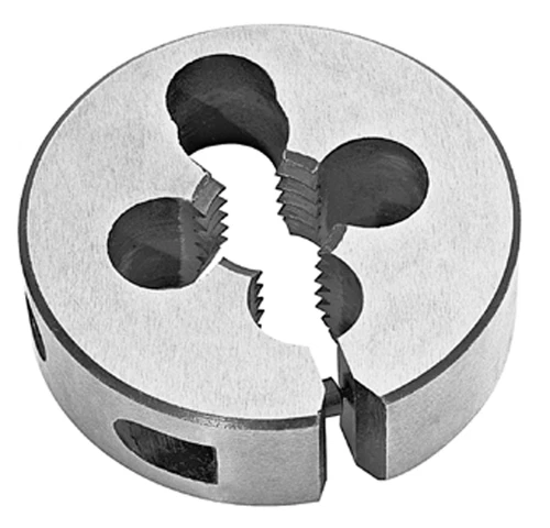 #8 - 36 TPI x 13/16" OD HSS Round Die - Left Hand - 2 Pieces