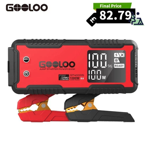 GOOLOO GT4000S Jump Starter