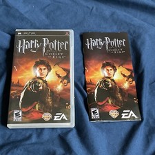 Vintage Sony Harry Potter and The Goblet of Fire PSP Game Case & Manual ONLY HTF