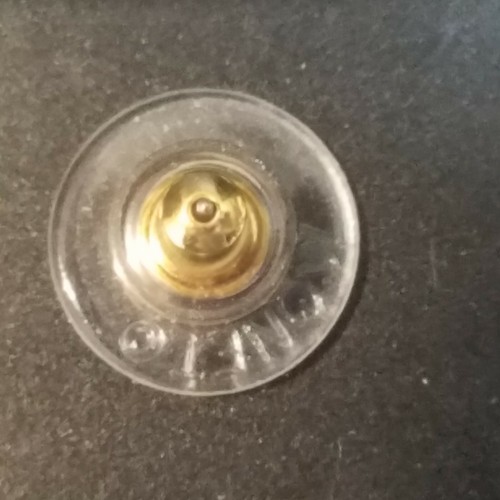 Pendientes Monet Joyería Vintage Oro Filigrana Remolinos Perlas Imitadas Nuevos - Imagen 4 de 5