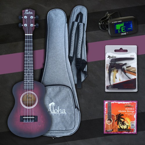 Ukulele UK811, Bag, Tuner, Ukulele Capo, Extra Strings (Canadian Brand) - Picture 6 of 9
