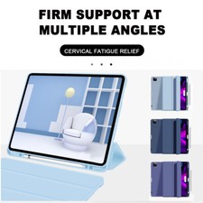 Flip Foilo Stand Case For iPad 5th 6th 7th 8th 9th Gen Pro 11" With Pencil Slot