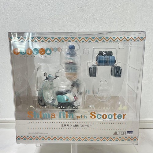 Yuru Camp Rin Shima with Scooter 1/10 Complete Figure Alter From Japan Toy - Picture 4 of 8