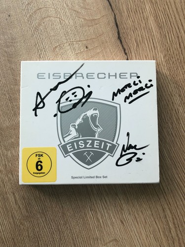 EISBRECHER - EISZEIT LIMITED BOX (CD/DVD) - SIGNIERT VON ALEX W & NOEL PIX