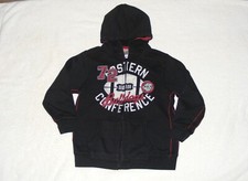 Toughskins Black Zip-Up Sweatshirt "Bulldogs" Jacket - Size 5/6